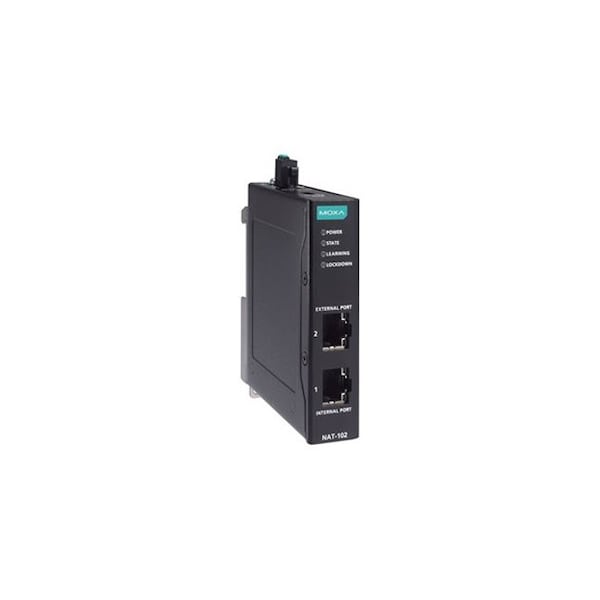 2-port industrial Network Address Translation NAT devices, -40 to 75 Degree C operating temperatur